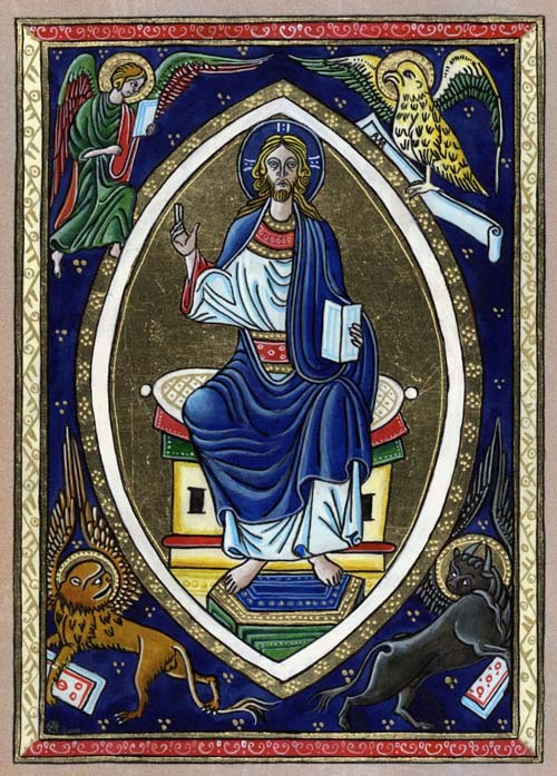 La Cène - Enluminures de Pierrick Pinot