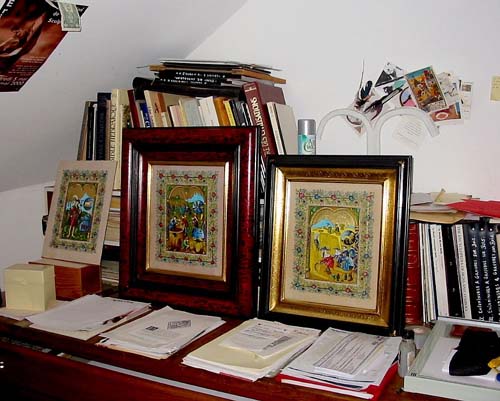 Enluminures de Pierrick Pinot