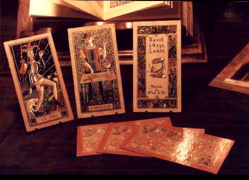 Le tarot d'Argolance, version peinte  la main