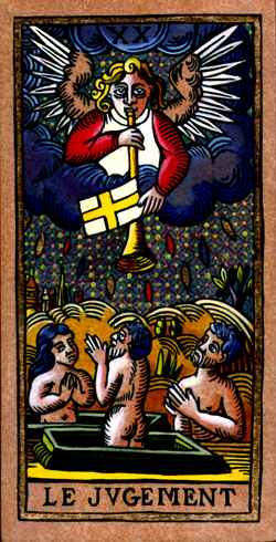 Les figures du Tarot de la Flicit (premire dition) - Le Jugement