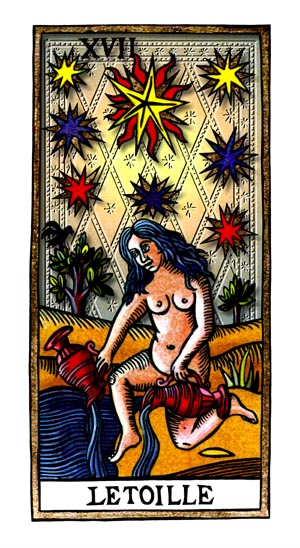 Les figures du Tarot de la Flicit (seconde dition) - L'Etoile