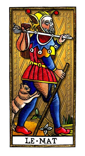 Les figures du Tarot de la Flicit (seconde dition) - Le Fou